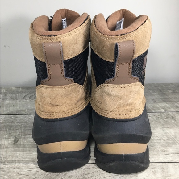 Sorel NM2737 Buxton Mens Lace Up Waterproof Winter Brown Leather Boots Size 12 - Picture 7 of 11